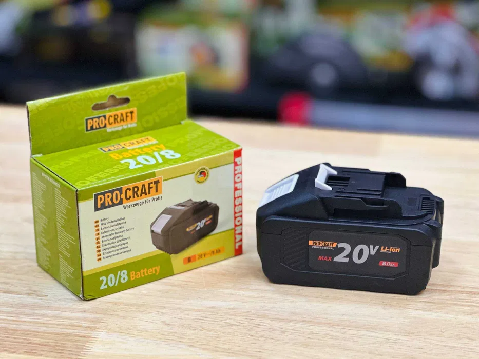 Аккумулятор ProCraft 8.0Ah 20V